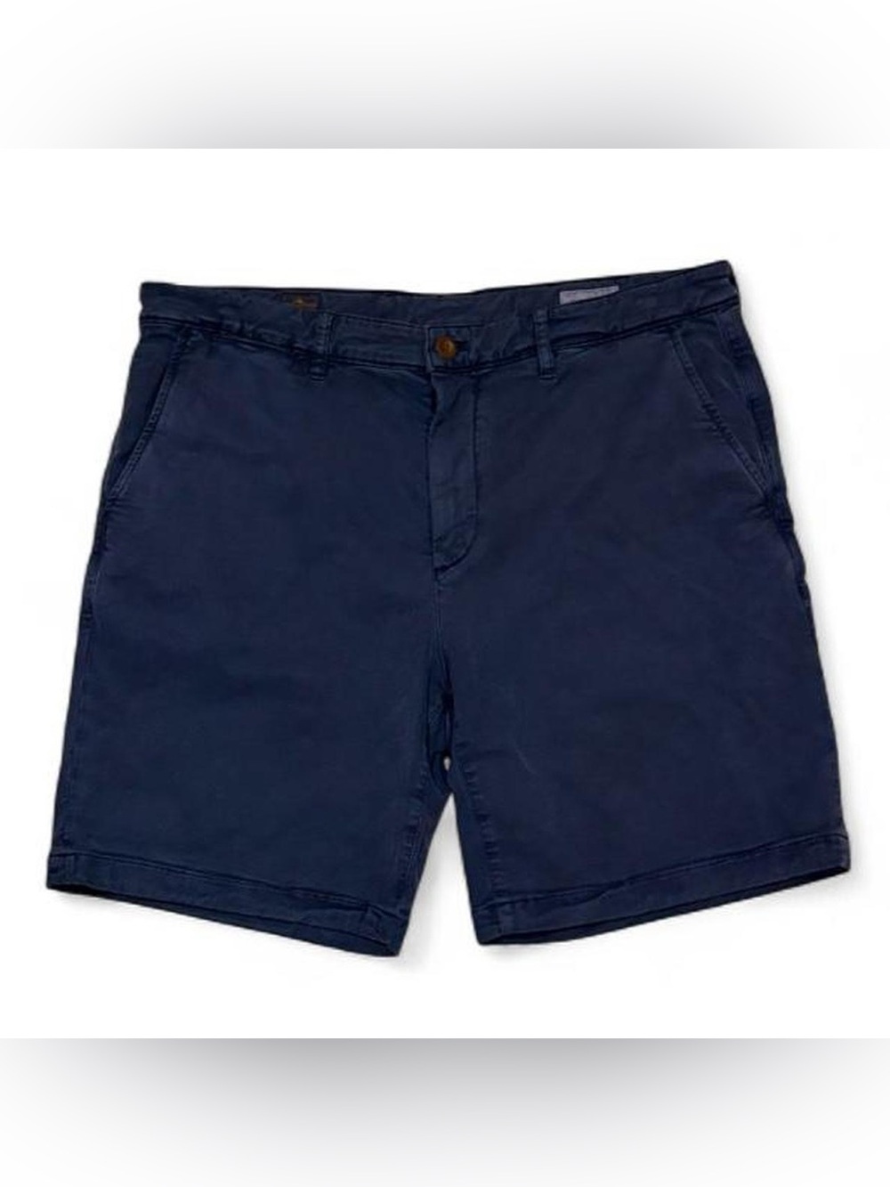 Faherty washed navy shorts Coastline premium chino tailored cut